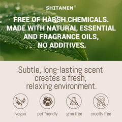 SHITAMEN 3-pack variety packaging shows all three scents Cabana Pine Orchard.