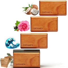 SHITAMEN teak wood car air freshener clip enhances cabin aroma with long-lasting freshness.