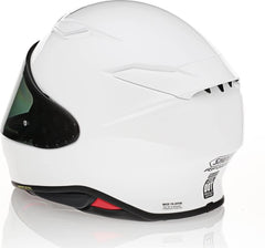 Shoei RF-1400 CWR-F2 shield offers UV protection and clear visibility.