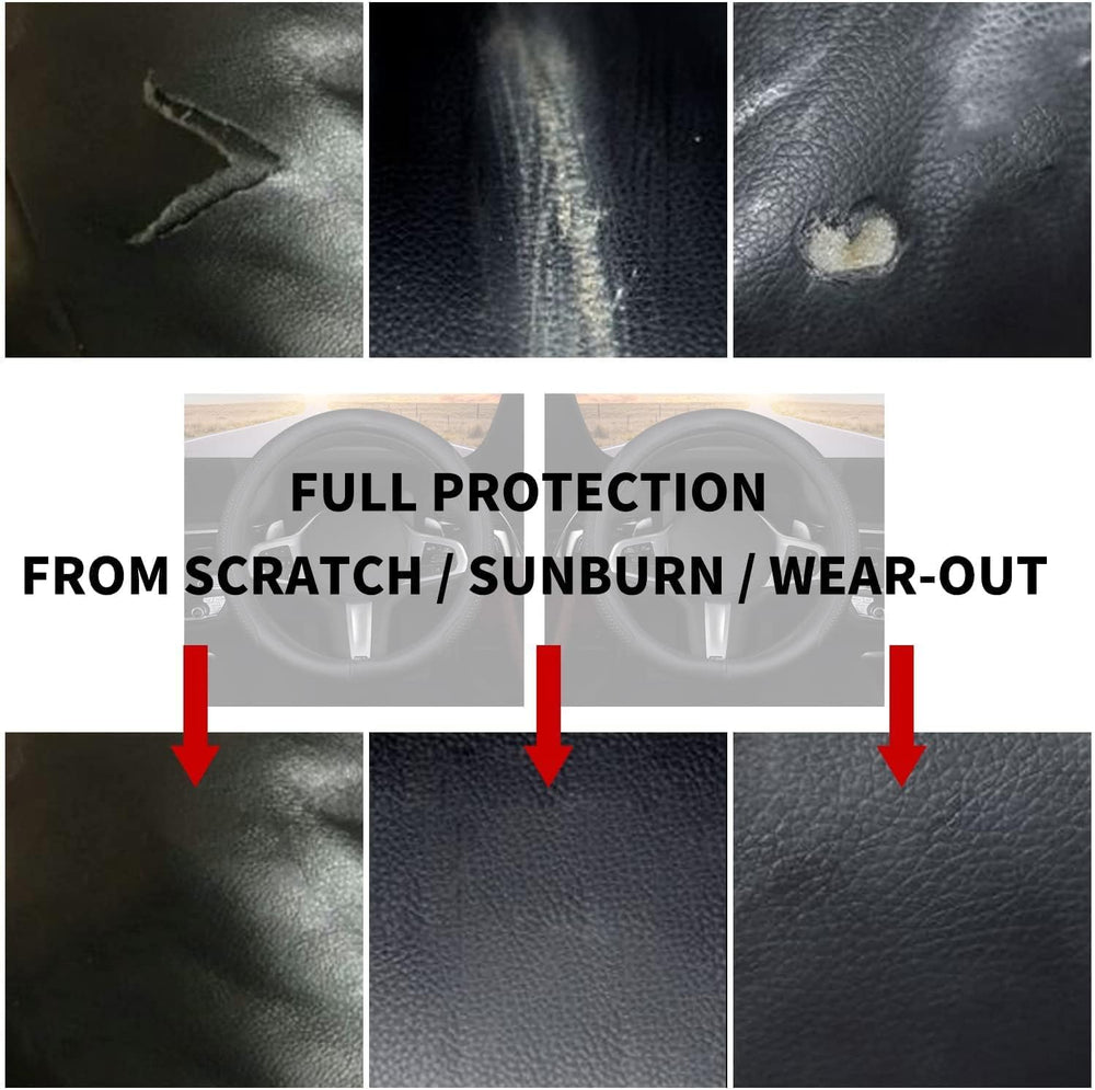 Sholer D Shape wrap features sport detailing to upgrade your car interior