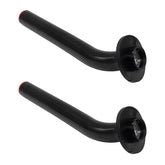 Showingo no-cap gas can spout 2-pack, front view highlighting compact, leak-free design