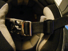 Shubandit RydeWear secure strap interaction for a tidy helmet profile