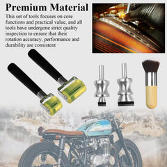 SHUJUKU tools set shown together for professionals and DIY leafing projects.