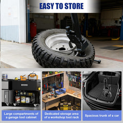 On-site tire removal tool from Siapupy saves time.