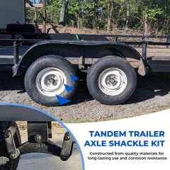 Siapupy installation kit image with all parts for DIY trailer repair.