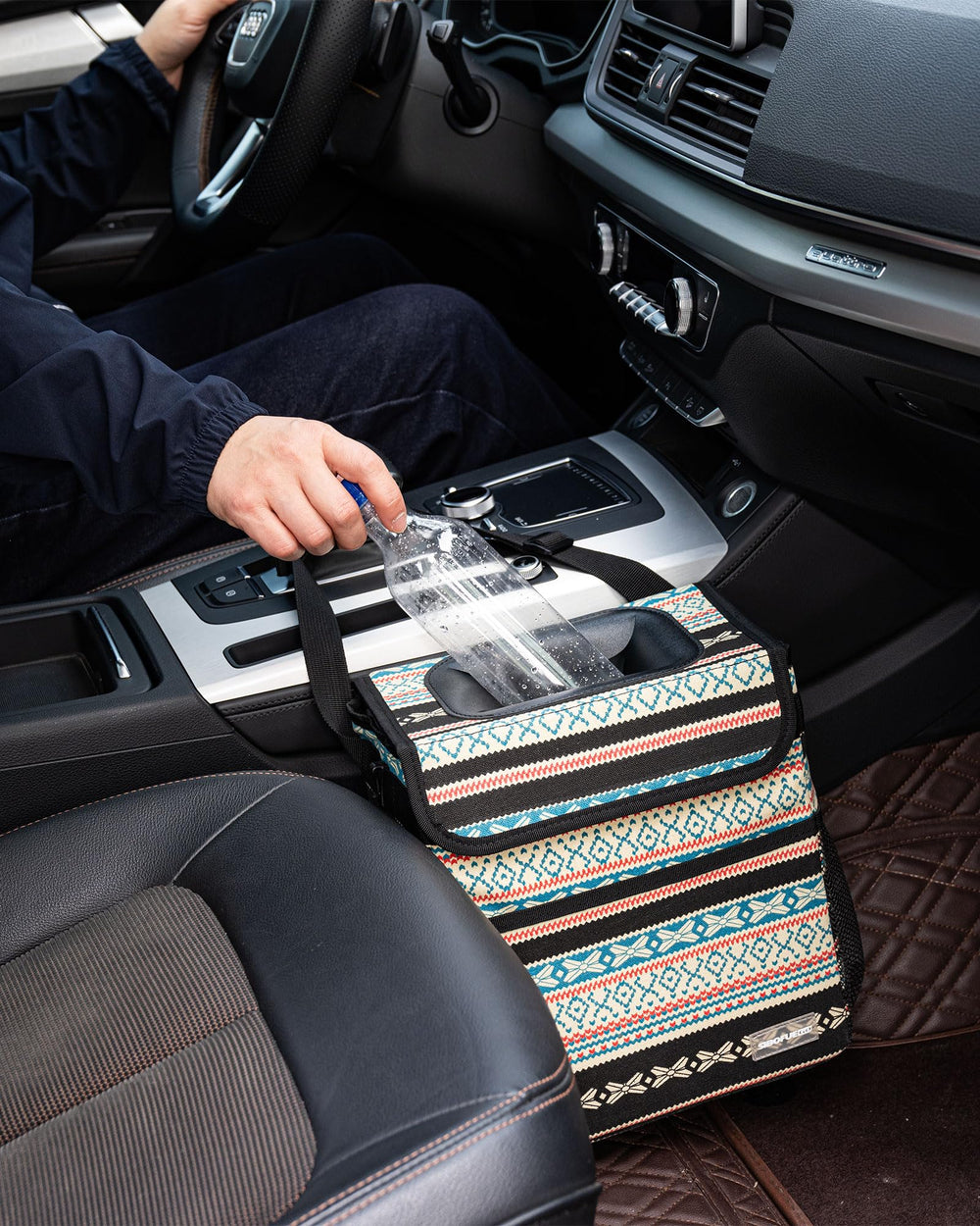 SIBOFUEGO beige aztec pattern adds stylish interior touch.