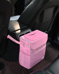 SIBOFUEGO leakproof lining leopard-pink prevents spills and makes cleanup simple.
