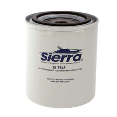 Front view of Sierra 18-7945 4-pack fuel water separator filter, protecting diesel systems.