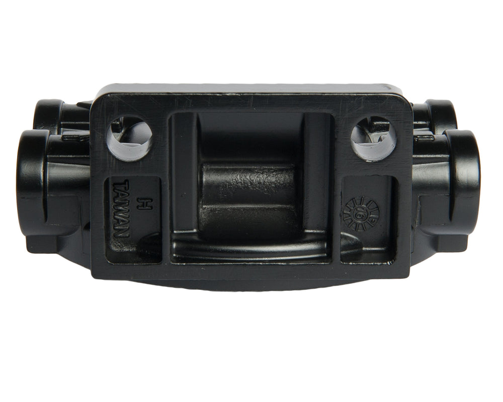 Sierra fuel water separator kit white universal-fit label visible during installation.