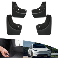 SIGLIN Model Y mud flaps front left provide precise fit and paint protection.