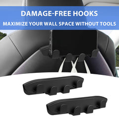 SIGLIN seat back hooks for backseat storage in Tesla models