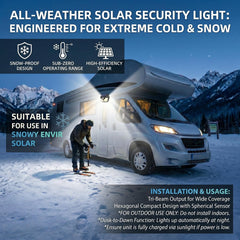 Silanit RV door-light provides improved visibility at entries.