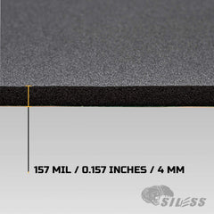 Siless Liner157 4mm showing quick installation on a surface.