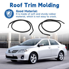 Silscvtt right roof trim molding for Corolla 2009-2013 seals moisture.