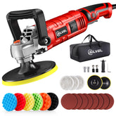 SILVEL Buffer Polisher with 1600W motor for powerful car polishing.