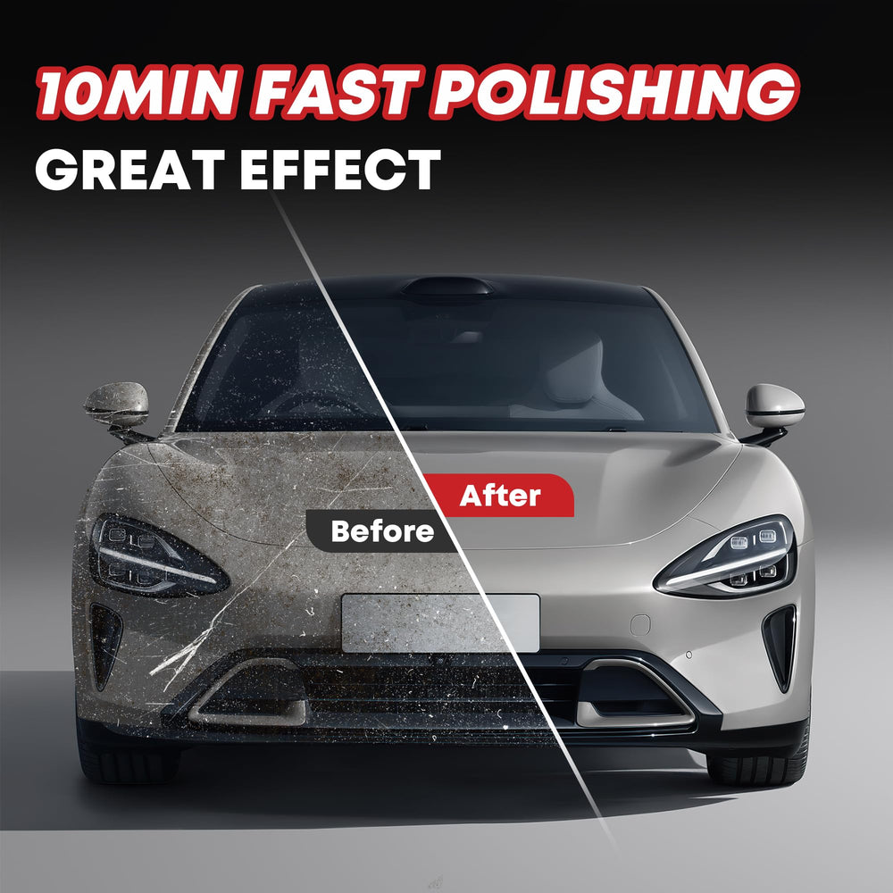 SILVEL kit includes foam and wool pads for versatile polishing.