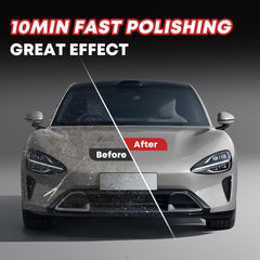 SILVEL kit includes foam and wool pads for versatile polishing.