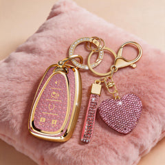 Simocky Chevy key fob cover ultra-soft TPU with slim profile.