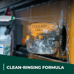 Simple Green Extreme Aircraft Cleaner cleans avionics adjacent surfaces with minimal risk to components.