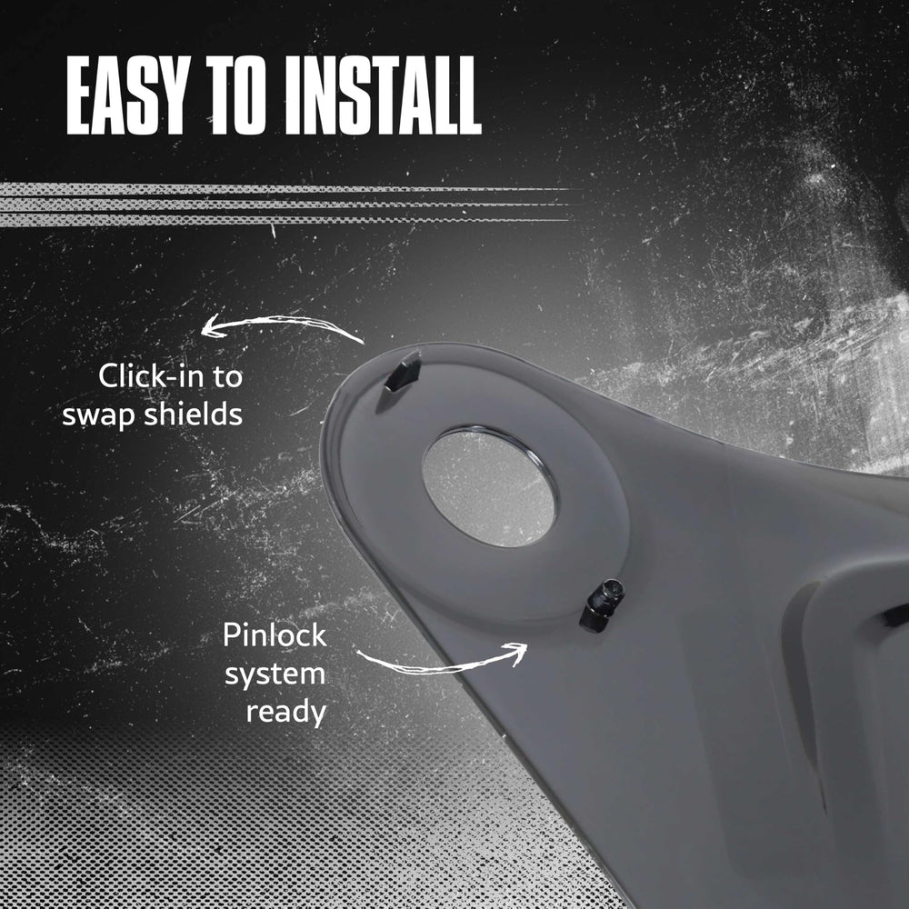 SIMPSON MBGSE Bandit Gold Ext side view showing rugged shell