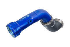 Sinister Diesel cold side charge pipe for 6.7L Powerstroke improves airflow and reliability.