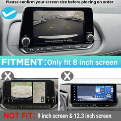Sinminou dashboard storage organizer fits 8-inch screens for easy access