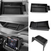 Sinminou lower center console organizer keeps coins and keys neatly organized in Nissan Rogue