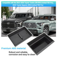 Sinminou center console organizer dual layer design maximizes storage capacity