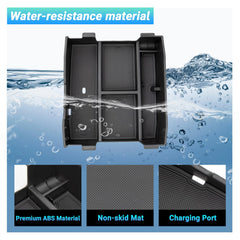 Sinminou center console organizer installs easily without tools for quick setup.