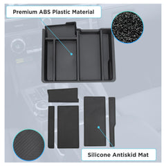Sinminou center-console organizer easy-install for quick setup and tidy results.