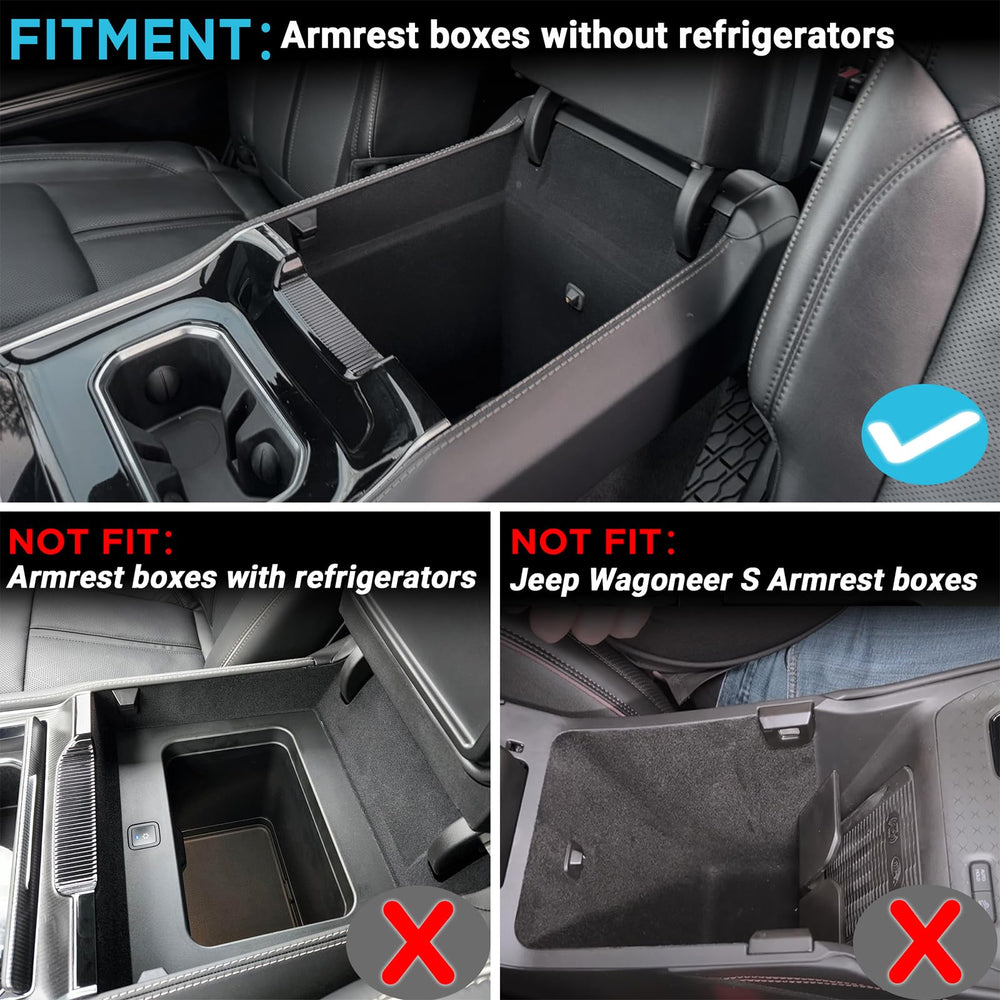 Sinminou center-console-organizer with matte ABS material enhances durability and scratch resistance.