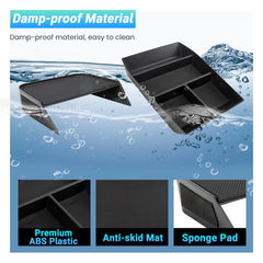 Sinminou easy-clean tray wipes clean to maintain neatness.