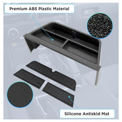 Sinminou interior accessory keeps the cabin neat with wipe-clean care.