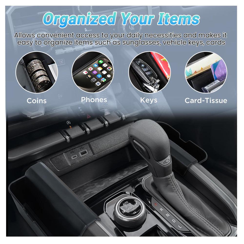 Sinminou extra storage helps categorize coins, lip balm, and pens.