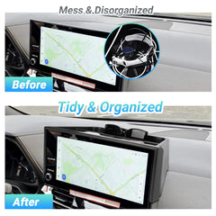 Sinminou tool-free installation enables quick setup behind the dash.