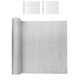 SINNSIDELIN exhaust heat shield close-up of rugged embossed aluminum.