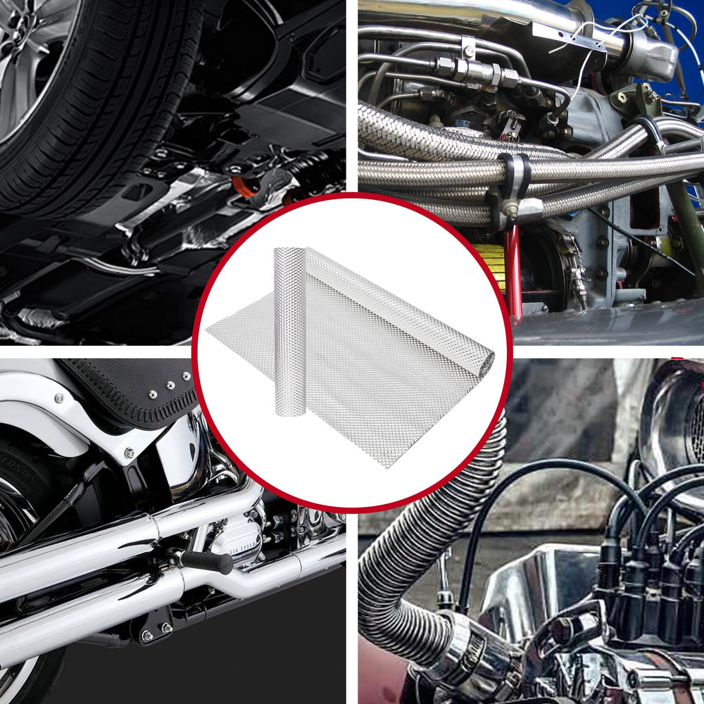 SINNSIDELIN durable aluminum sheet material for high-heat automotive use.