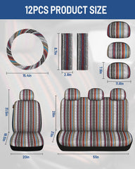 Sino Salected easy installation with openings for headrests and belts saves time.