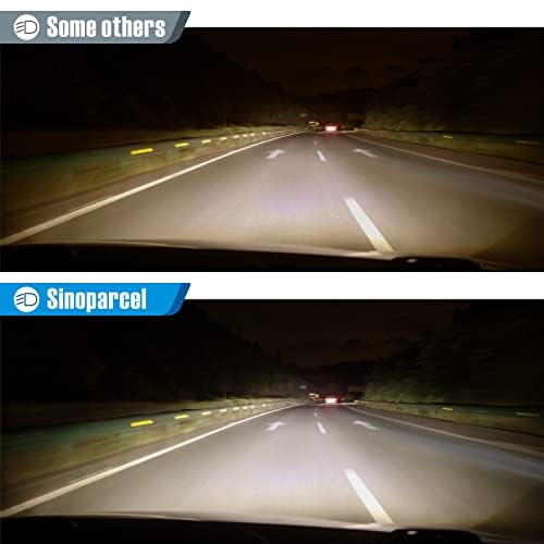 Sinoparcel 9012/HIR2 3800K color temperature boosts contrast at night