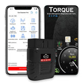 SinoTrack OBD2 Scanner Bluetooth setup shown with phone for quick diagnostic checks.