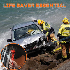 SINSEN car safety hammer side window breaker facilitates quick exit.