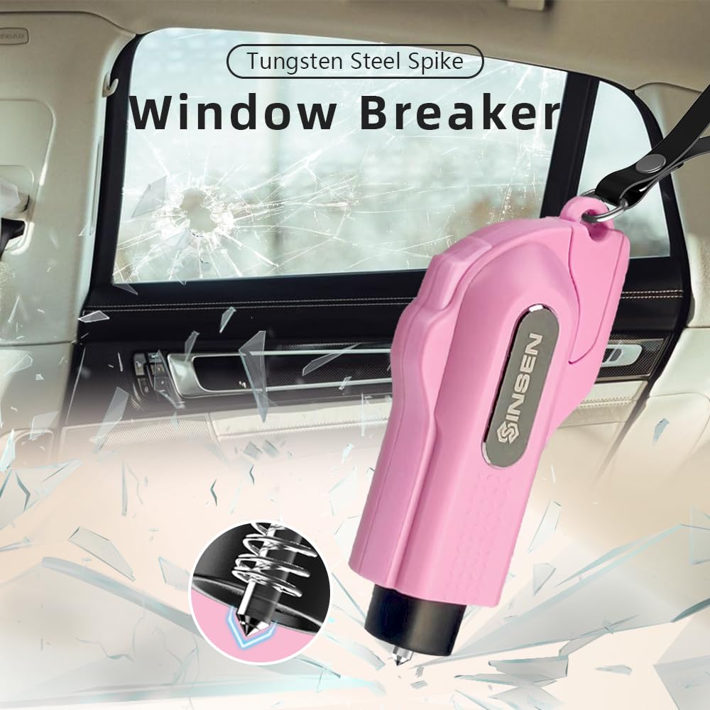 SINSEN window breaker with tungsten head for reliable glass break.