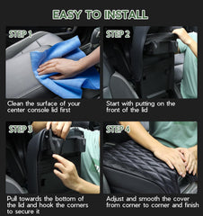 Sinvanho center console cover bucket-seat fit verified for compatibility