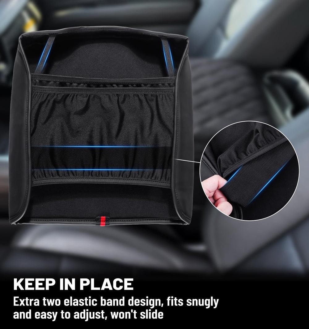 Sinvanho elastic band keeps the cover securely in place.
