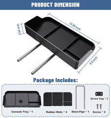 Sinvanho fitment for 2011-2025 Ford F-Series jump-seat consoles.