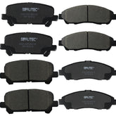SIPAUTEC front and rear ceramic brake pads for Honda Pilot provide low dust and smooth braking.