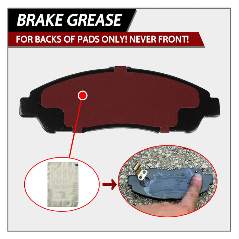 SIPAUTEC front and rear disc brake pads set in packaging for Corolla compatibility.