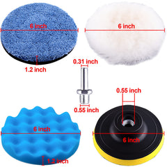SIQUK hook and loop pad for secure attachment during polishing