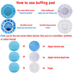SIQUK white synthetic fleece bonnet absorbs moisture for smoother results