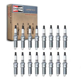 Sixity Auto Champion Copper Plus spark plugs box for Dodge Ram 1500 5-7L V8, showing packaging and branding.